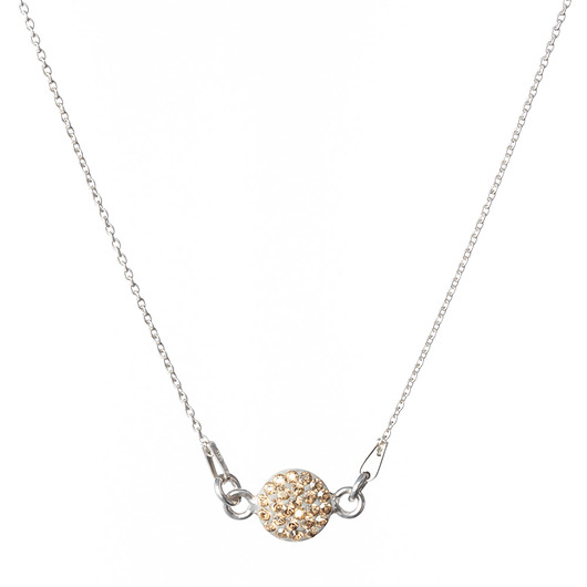 Srebrny naszyjnik z kryształami marki Swarovski Alessandra unique