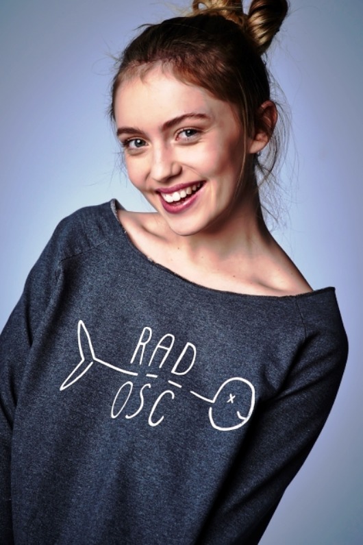 Bluza casual antracyt Trikoo Concept