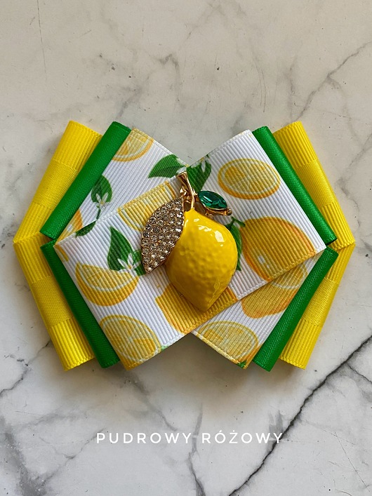 broszki Brosza z Cytryną Kolekcja Limitowana  FRUIT Nowość