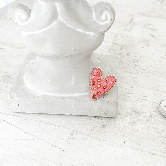 broszki Broszka mini SERCE 23 przypinka miłość pin