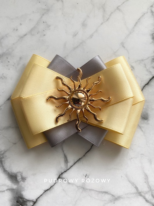 broszki Masełkowa Brosza ze Słońcem  Nowa kolekcja SUN