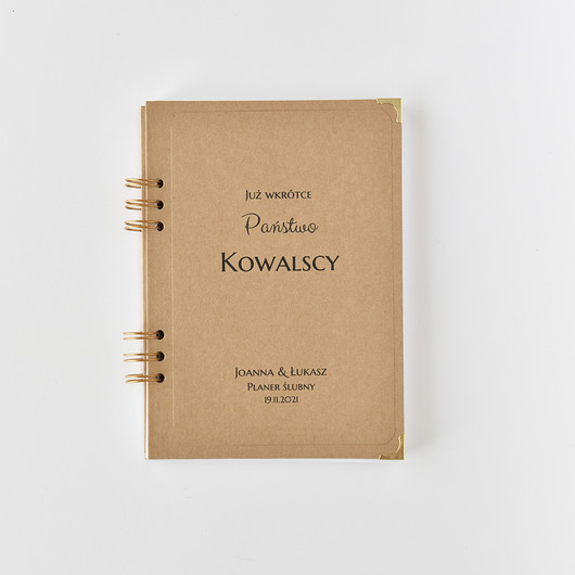 Ślub - inne Planer ślubny organizer terminarz planner eko
