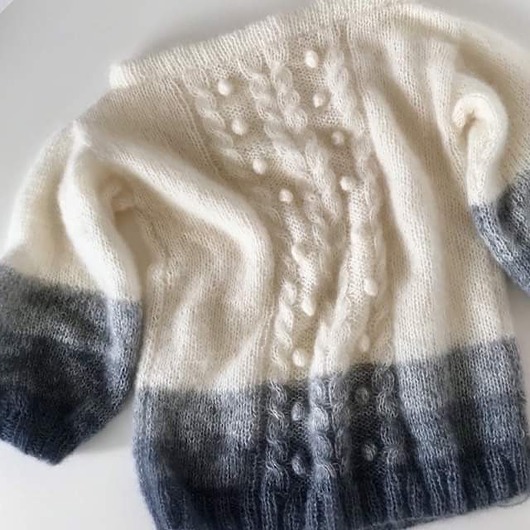 Cloud sweater Sylwia Grzelczyk Knitwear