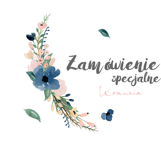 Zestaw 2 kartek na komunię AnZone