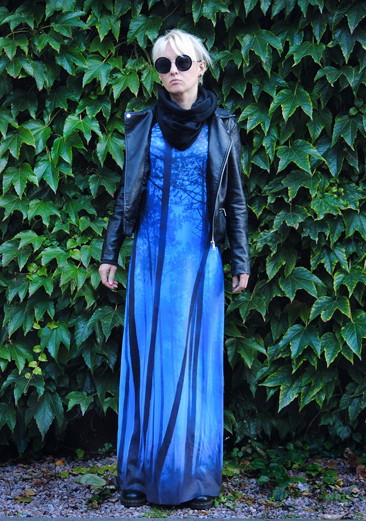 sukienki maxi damskie Sukienka Magic Forest