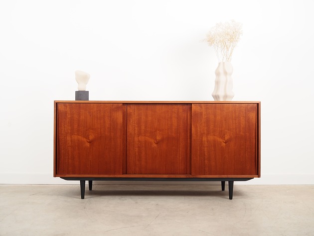 komody i szafki Sideboard tekowy, duński design, lata 60, projektant: E.W. Bach