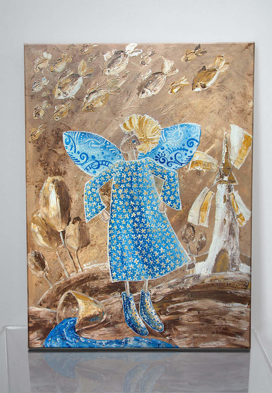 obrazy Wąż kryje się w trawie. Giclee