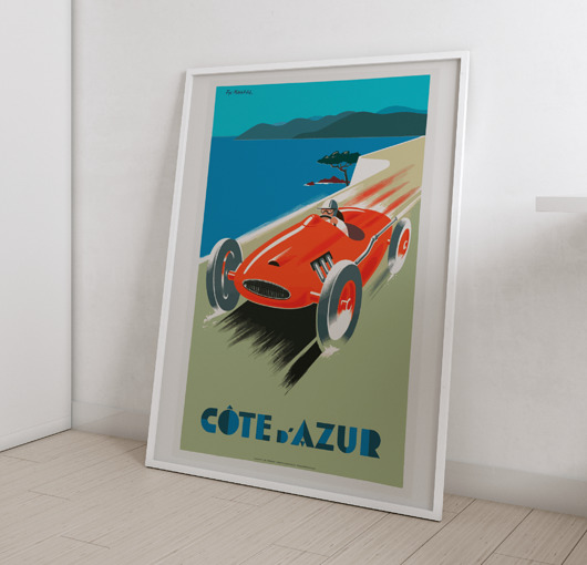 plakaty Plakat Vintage Retro Car