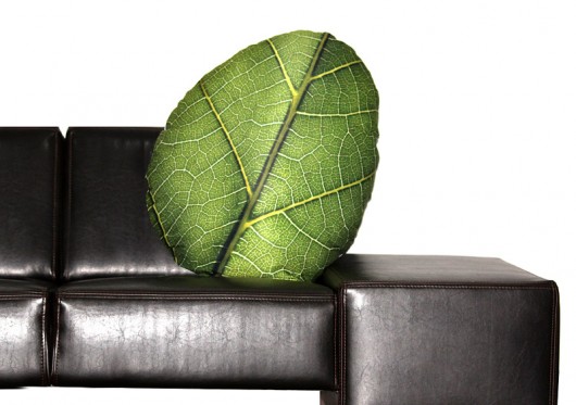 promocja! 2x Poducha XXL liść AT design
