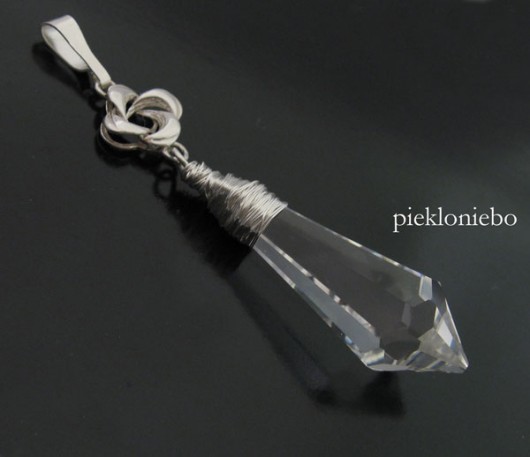 WISIOR Kryształ SWAROVSKI pieklo niebo