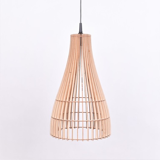lampy wiszące Lampy drewniane sufitowa z drewna abażur plafon