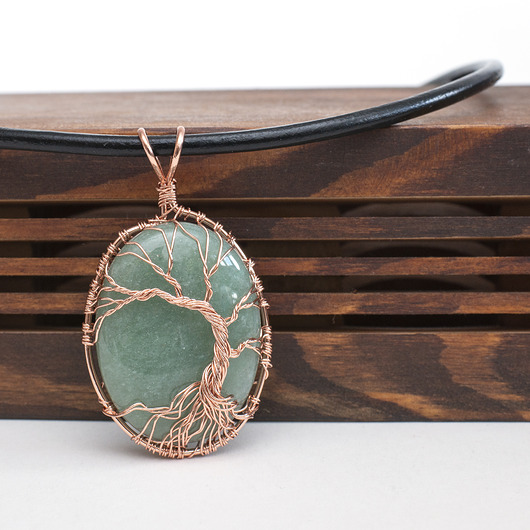 naszyjniki - inne Naszyjnik "Arta"- Drzewo Szczęścia i Obfitości