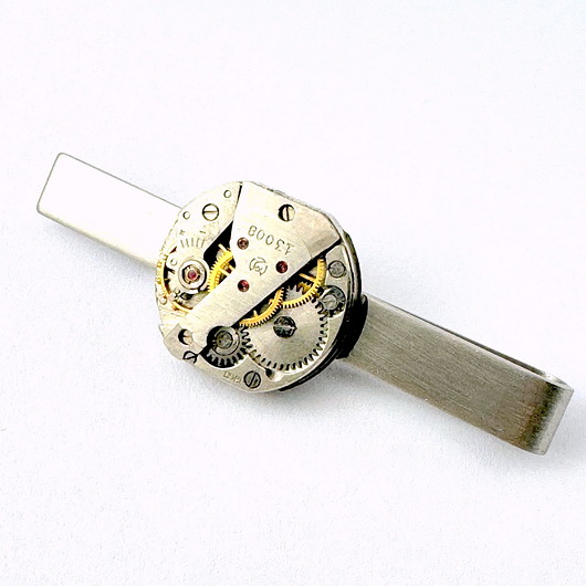 spinki do mankietów Spinka do krawata - OVAL II (handmade)