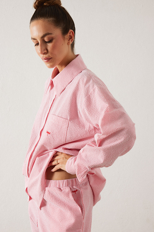 koszule damskie  Koszula w paski CANNES