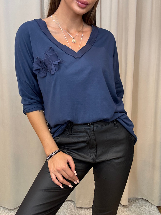 t-shirt damskie Bluzka Fiore Marina
