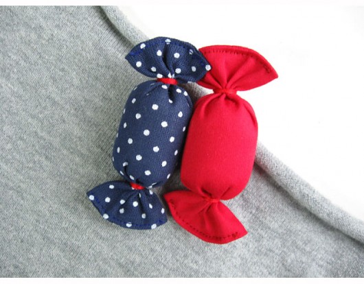 Borba - Cuksy czerwień i kropki borba design