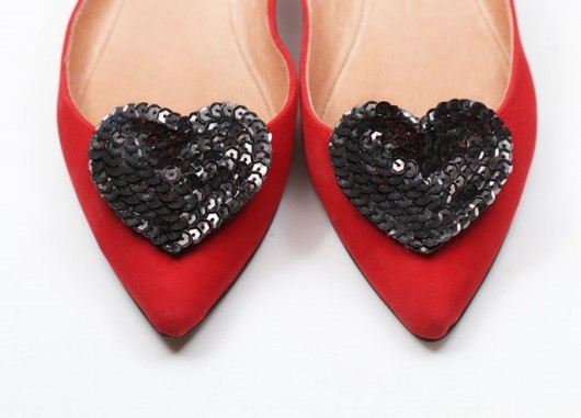 Wild at Heart - Black - klipsy do butów HowDoILook