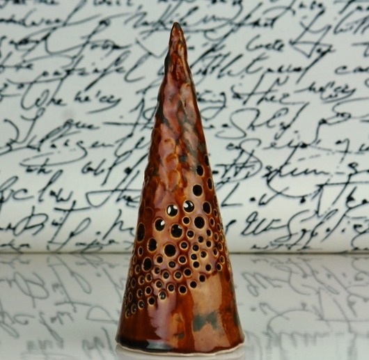 Choinka Lampion ceramiczny świąteczny patrycja styrna