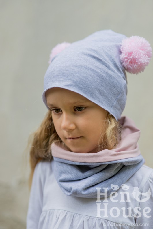 Beanie Pom Pom + komin henhouse