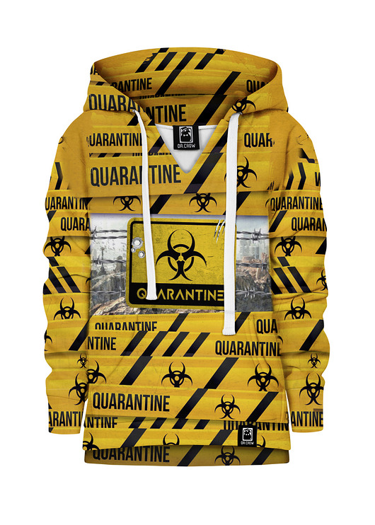 bluzy dla dziewczynki Bluza Dziewczynka DR.CROW Quarentine