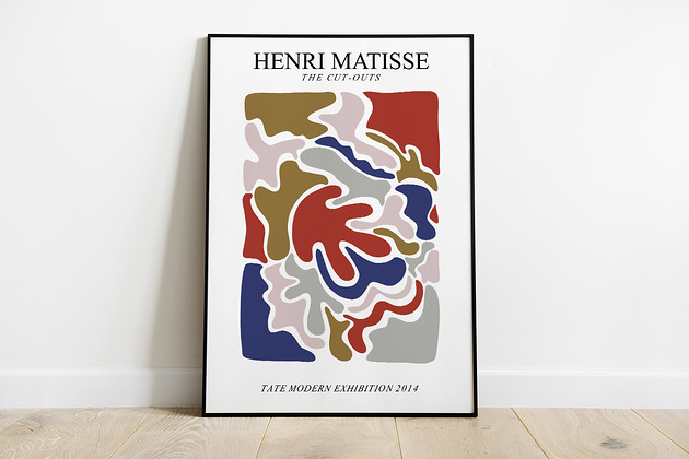 Henri Matisse grafika modern, inspiracja Pas De LArt