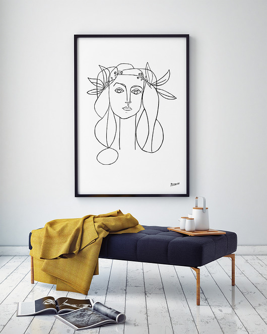 Pablo Picasso grafika Pas De LArt