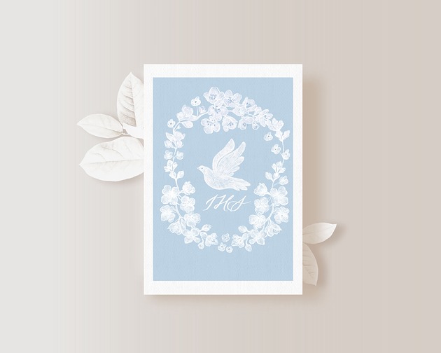 kartki okolicznościowe - wydruki Kartka na komunię/chrzest