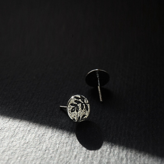 kolczyki srebrne Olive tree - srebrne kolczyki