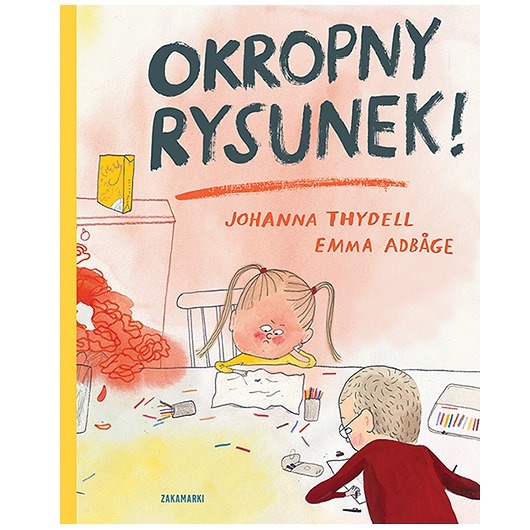 książeczki dla dzieci Okropny rysunek!
