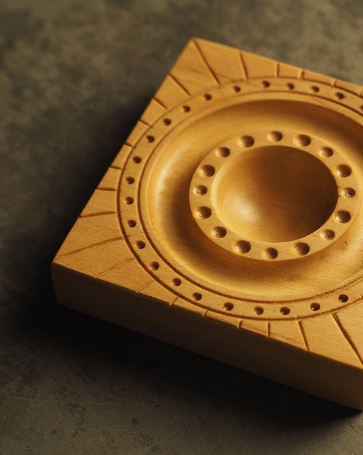 kuchnia - różne Bukowa forma do Raviolo Doppio