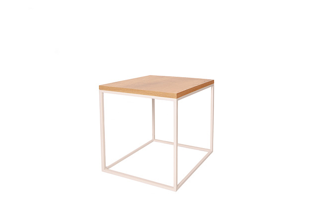 stoliki kawowe Stolik kawowy Korfu loft , metal biały