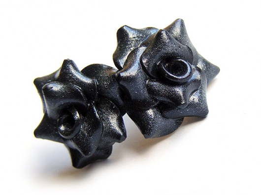 FIMO collection: czarno-srebrne Czarna Pantera