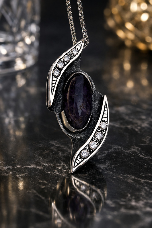 wisiory Wisiorek srebrny z łańcuszkiem