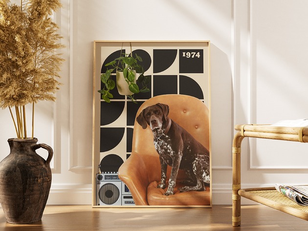 plakaty Plakat Bauhaus ( Pies Haus )