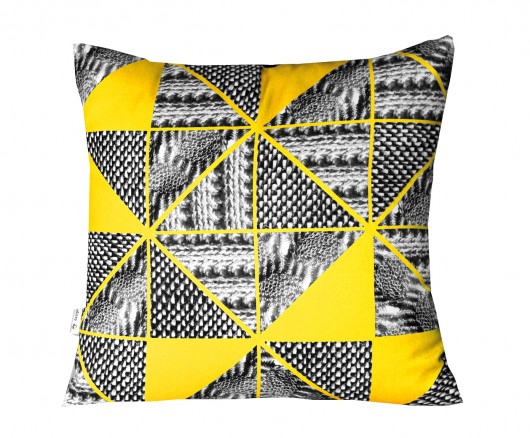 Dzianinowy patchwork - poszewka 45cm AT design