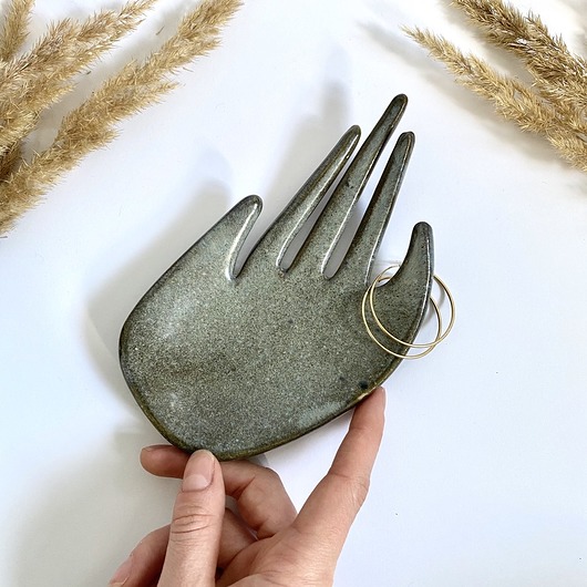Ceramiczna Dłoń Syrenka Maison Fragile