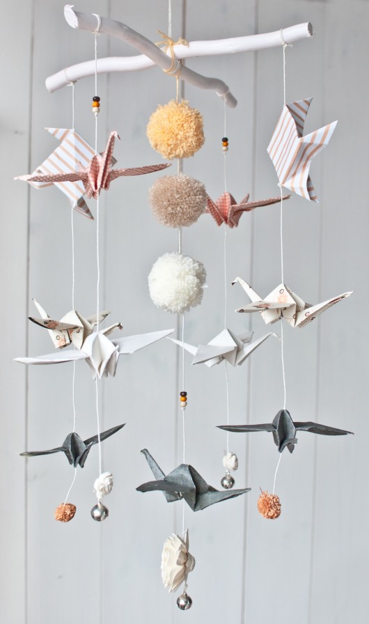 Mobil origami "skórka pomarańczy" MoiMili