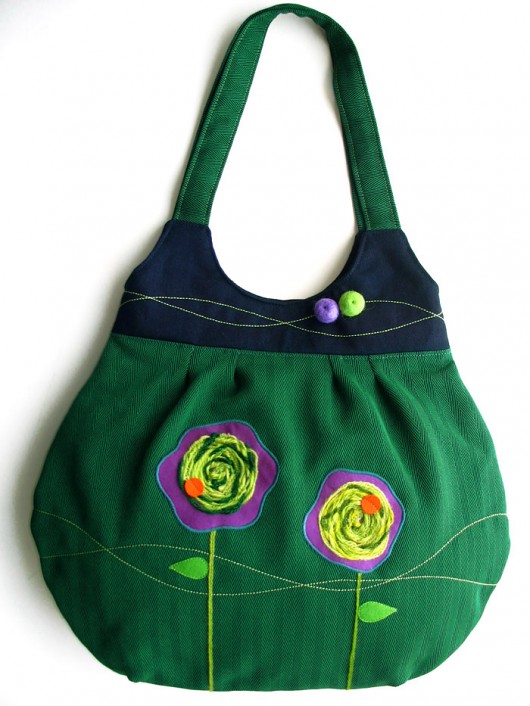 Borba - Kwiaty na zieleni borba design