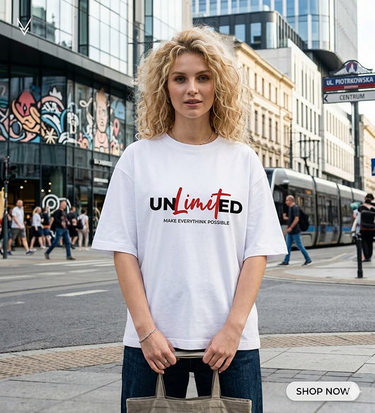 t-shirt damskie T-shirt  boxy six