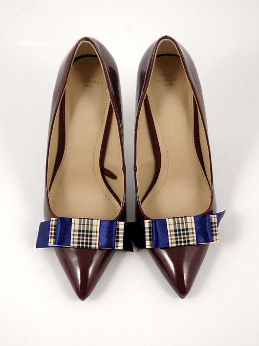 Burberry Blue Bow - klipsy do butów Coquet Coquet