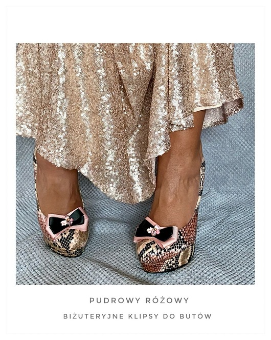 klipsy do butów Biżuteryjne  Klipsy do butów NEW
