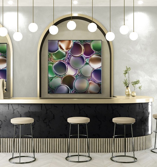 grafiki i ilustracje Chromatic Puls #3, autorski graficzny obraz