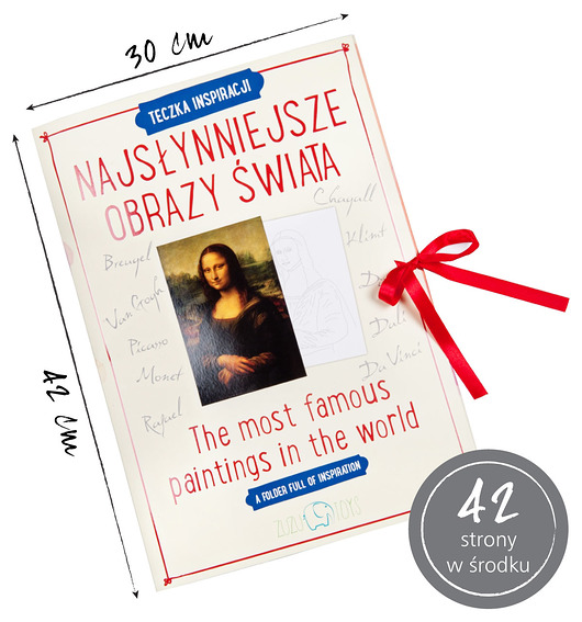 kolorowanki dla dzieci Najsłynniejsze Obrazy Świata - teczka inspiracji