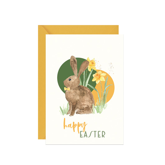 kartki wielkanocne Kartka wielkanocna Zając Happy Easter