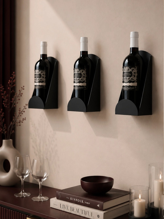organizery Wieszak na wino Arco