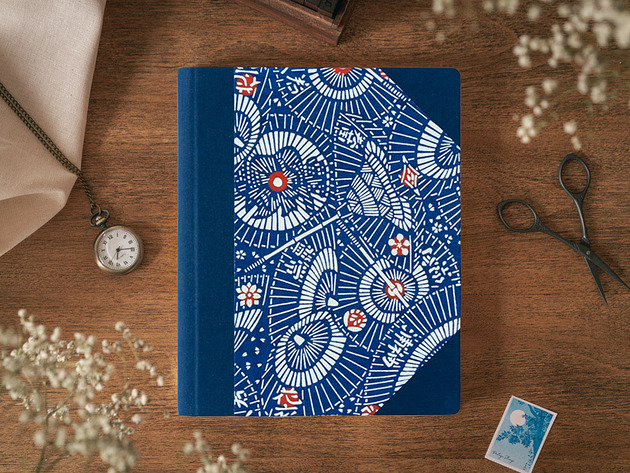 notatniki i albumy Elegancki notatnik, Piękny notes, Czarny notes w żurawie, Notatnik japoński