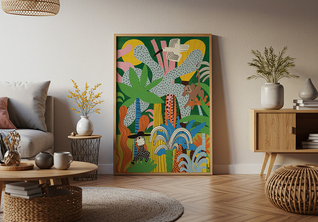 plakaty Plakat Dżungla