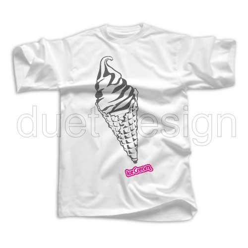 T-shirt P_068 duet design  Duet design