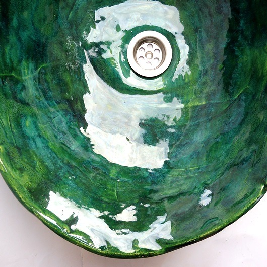 umywalka zielooona II artkafle