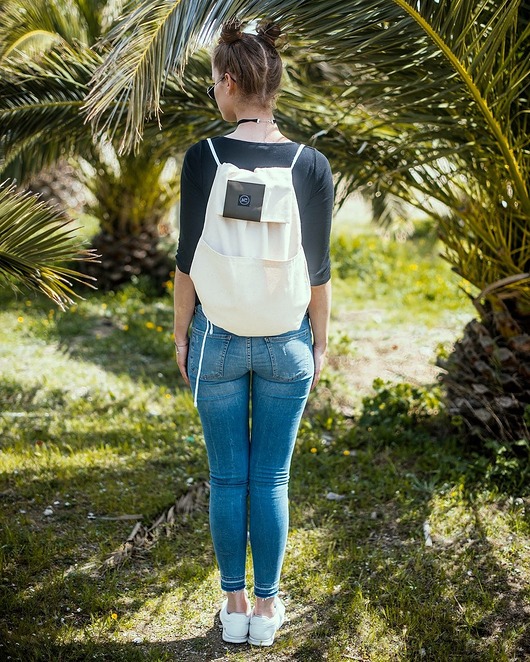 raw backpack WHITE gameon